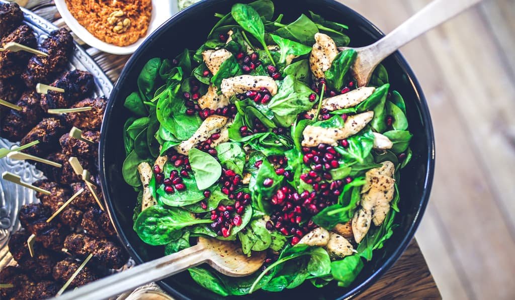 Spinach Salad Salad2 Free Img